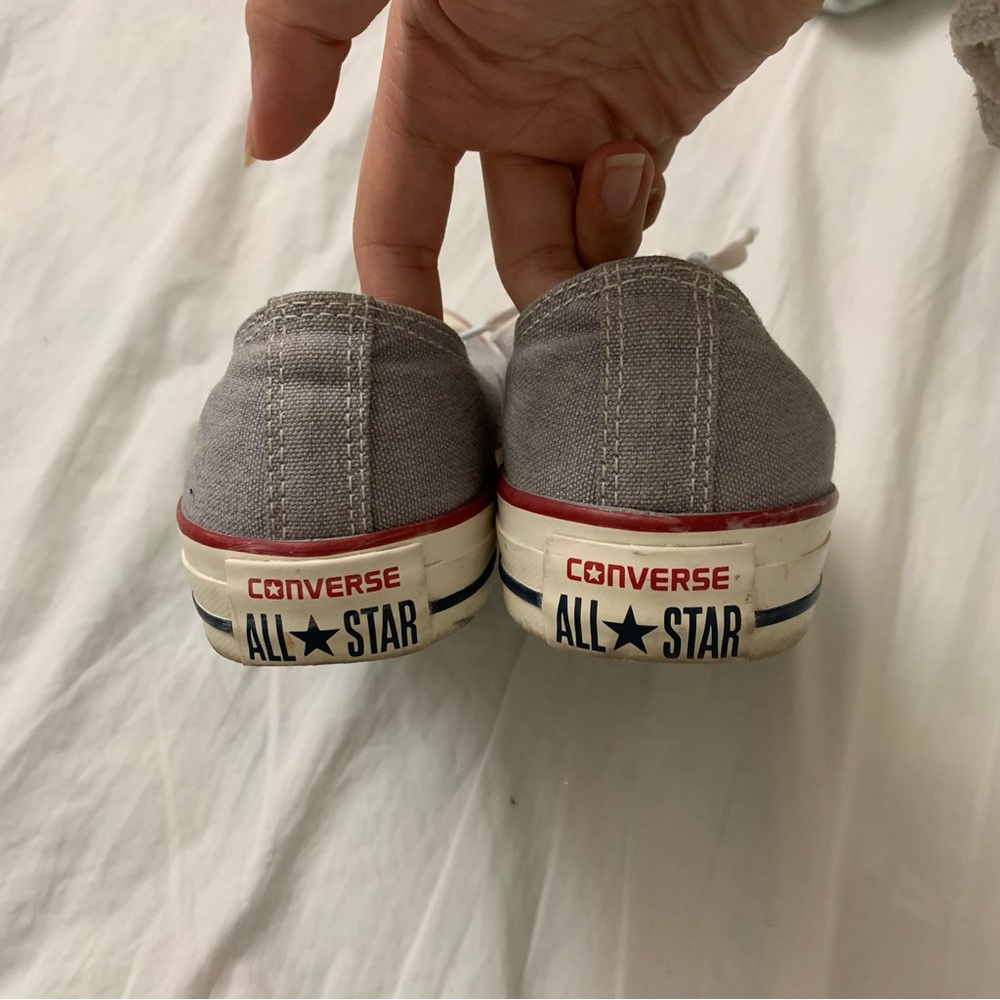 Converse - Low Top Sneakers Gray Colour - Picture 9 of 10